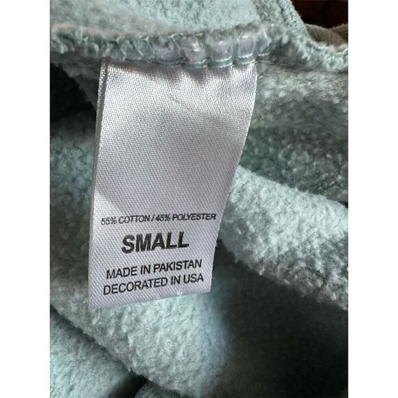 Ron Jon Women's Green 1/4 Zip Pullover Sweatshirt Size S Casual - Picture 4 of 7